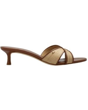 MICHAEL Michael Kors Cassidy Heeled Mules - Brown