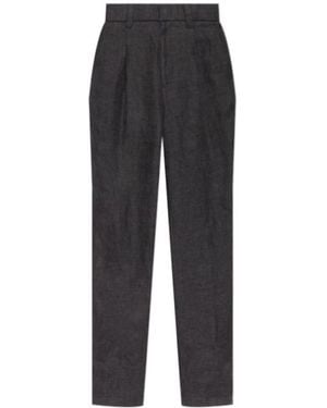Giorgio Armani Pleated Tailored Pants - Gray