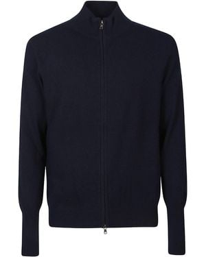 Ballantyne Zip-Up Knitwear - Blue