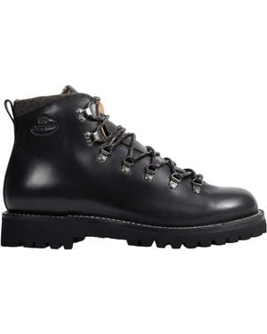 Church's Poulton Leather Hiking Boots - Black
