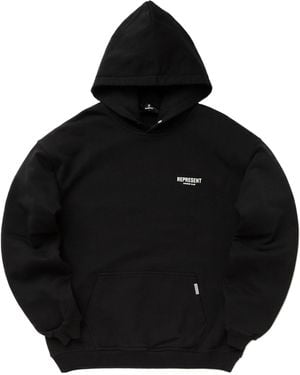 Represent Owners Club Logo Hoodies - Grey