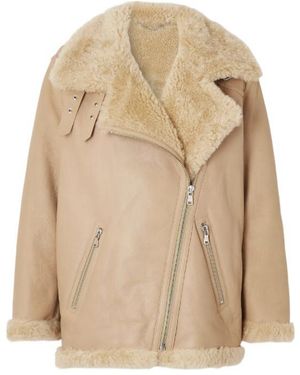 Altuzarra Shearling Jacket - Natural