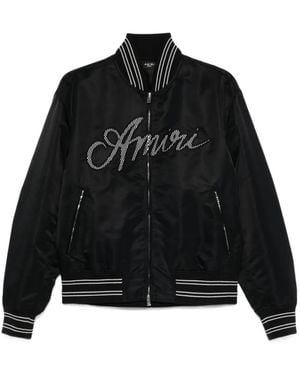 Amiri Bomber Jackets - Black