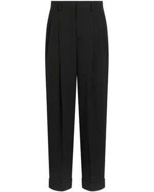 Dolce & Gabbana Pleated Tailored Trousers - Black