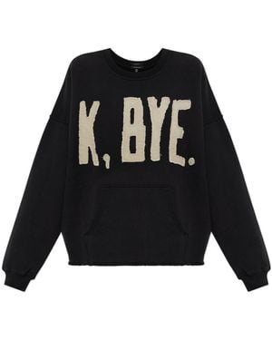 R13 Long-Sleeve Sweatshirt - Black