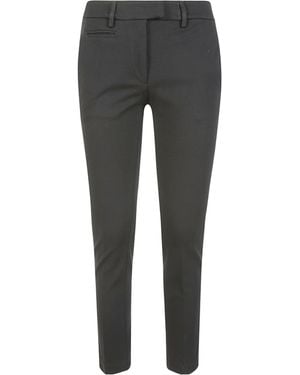 Dondup Mid-Rise Skinny Cut Pants - Gray