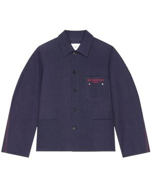 Givenchy Couture Seam Jacket - Blue