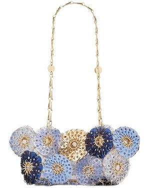 Rabanne Rabanne 1969 Chain Linked Shoulder Bag - Blue