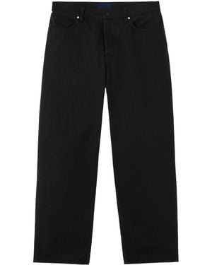 Stone Island Loose-Fit Five-Pocket Jeans - Black