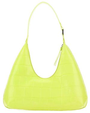 BY FAR Amber Leather Shoulder Bag - Yellow
