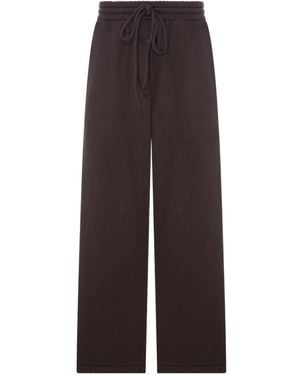 Fear Of God Wide Leg Cotton Joggers - Brown