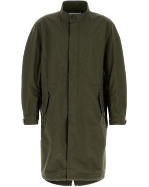 Givenchy Twisted Arm Cotton Parka - Green