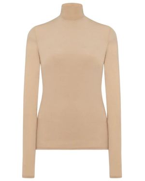 The Row Rudd High-Necked T-Shirt - Natural