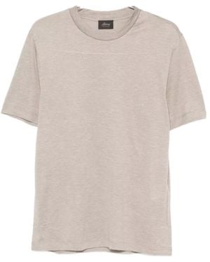 Brioni Textured T-Shirt - White