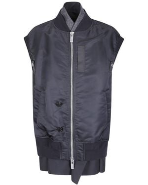 Sacai Suiting Vest - Blue