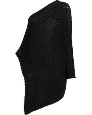 Issey Miyake Stream Top - Black