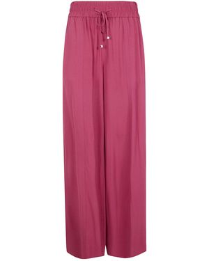 JOSEPH Drawstring-Fastening Trousers - Pink