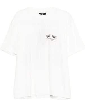 Represent 24 Hour Service Graphic T-Shirt - White