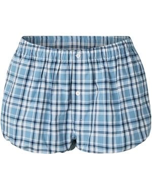 Acne Studios Woven Tracksuit Shorts - Blue