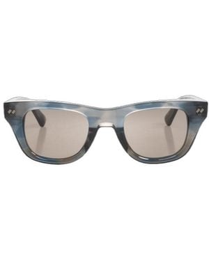 Bottega Veneta Full Frame Sunglasses - White