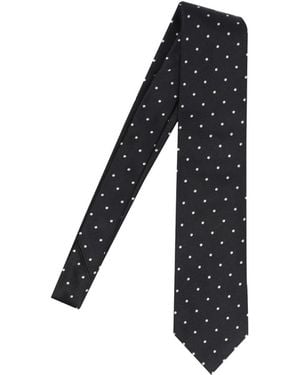 Tom Ford Dotted Tie - Black