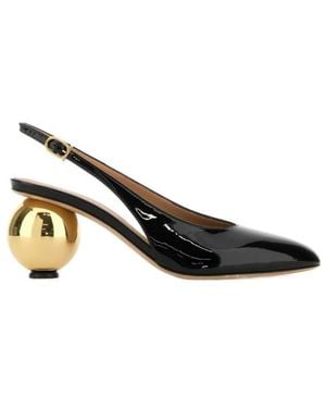 Ferragamo Tessie 70 High Heels - Brown