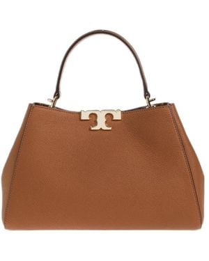 Tory Burch Medium Eleanor Soft Satchel - Brown