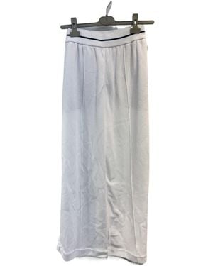 Brunello Cucinelli High-Waist Pleated Trousers - Grey