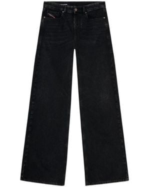 DIESEL Relaxed Jeans Low-Rise (D-Rise) - Black