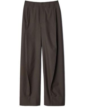 Lemaire Casual Pants With Belt Loops - Brown