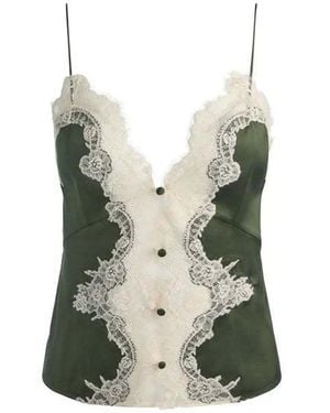 Alice + Olivia Lace Camisole - Green