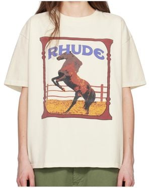 Rhude Cadre T-Shirt - Gray