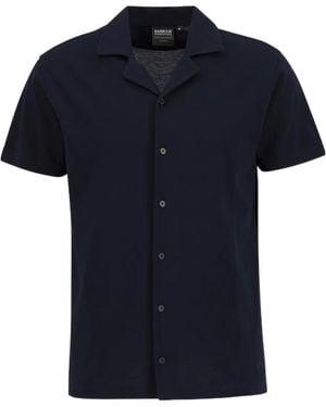 Barbour Short-Sleeved Shirt - Blue