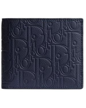 Dior Bifold Wallet - Blue