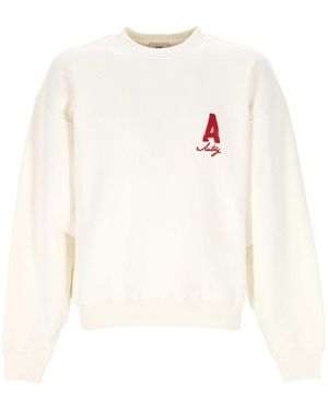 Autry Long-Sleeve Sweatshirt - White