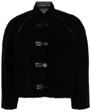 Low Classic Wearing Fur On Both Sides - Black