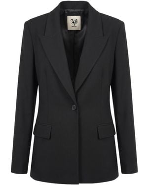 Aniye By Rio Single-Breasted Blazer - Black