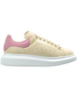 McQueen Lace-Up Low-Top Casual Shoes - Multicolor