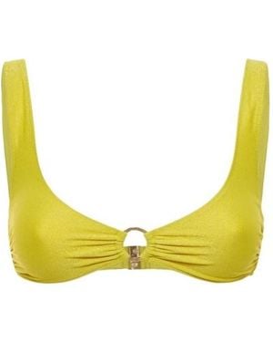 Stella McCartney Bikini With Deep V-Neck Top - Yellow