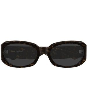 Saint Laurent Square-Frame Sunglasses - Black