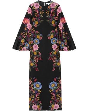 Borgo De Nor Stylish Shift Dress - Black
