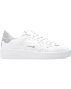 Golden Goose Purestar Low-Top Trainers - White