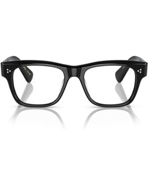 Oliver Peoples Birell Square-Frame Glasses - White