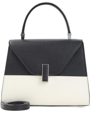 Valextra Iside Mini Top Handle Bag - Black