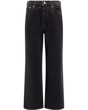 Stussy Stüssy Logo-Patch Denim Jeans - Black