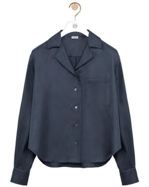 Loewe Pajama Blouse - Blue