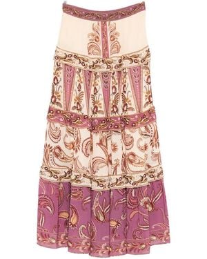 FARM Rio Maxi Skirts - Pink