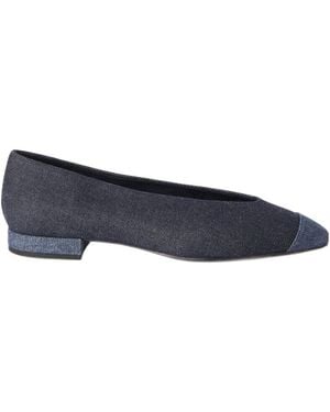 Loro Piana Rebecca Ballerina Flat - Blue