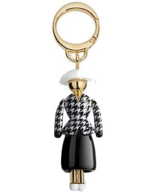 Dior Catherine Icon Bag Charm - White
