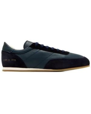 Common Projects Minimal Lace-Up Sneakers - Blue